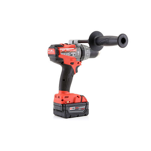 Milwaukee 2604-22 M18 FUEL Lithium-Ion 1-2 in. Hammer Drill with XC ...